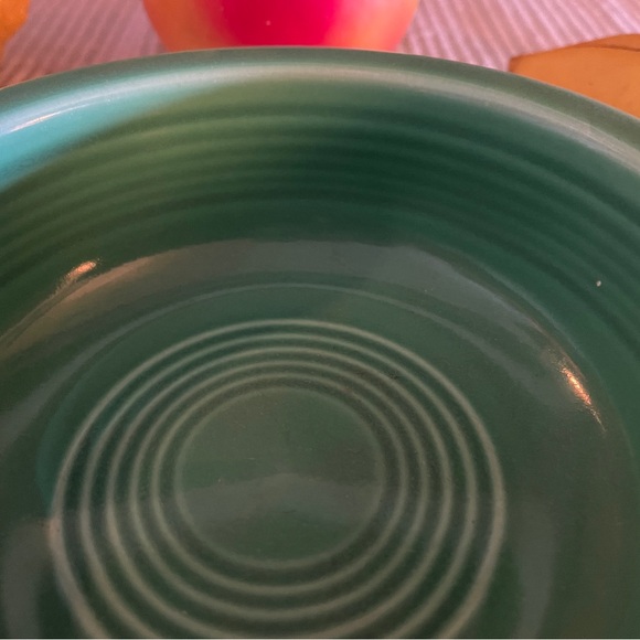 Vintage Fiesta 4.75” Fruit Bowl Original Green 1938-1951 Fiestaware - Picture 5 of 9